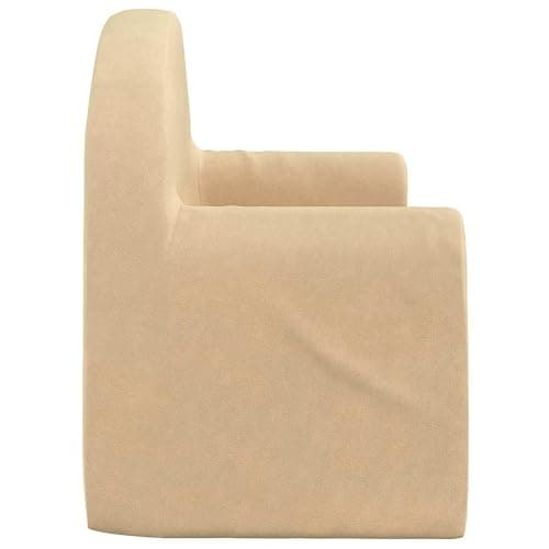 Générique Canapé-lit pour Enfants 2 Places crème Peluche Douce,Meubles,Mobilier pour bébés & Tout-Petits,Crème,2.75 KG,357025 thumbnail 6