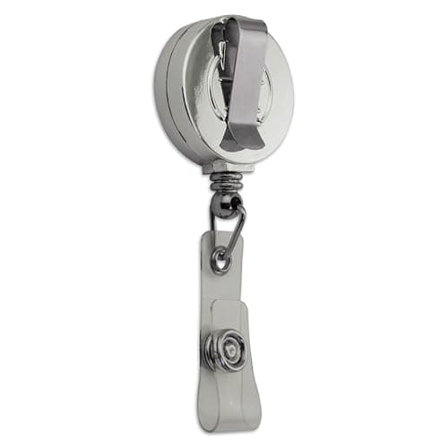 The Flash TV Series Star Labs Logo Retractable Reel Chrome Badge ID Card Holder Clip thumbnail 4
