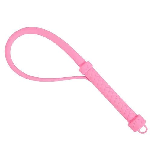 Sex Whip for Adults – 25" Silicone Horse Spanking Paddle, Flogger for Couples, BDSM Toy for Sensual Play, Adult BDSM Crop, Erotic Spanking Whip, Sex Toy for Men & Women (Pink) - Image 1