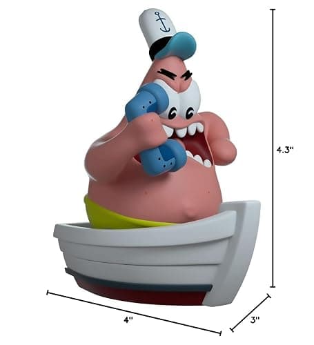 Youtooz No, This is Patrick 4.3" Vinyl Figure, High Detailed Collectible Spongebob Collection thumbnail 3