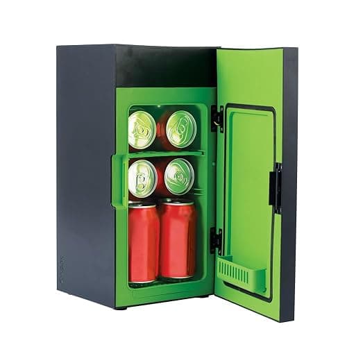 Xbox Series X Replica Mini Fridge, 8-Can Cooler, AC/DC Powered, Thermoelectric, Portable with Snack & Drink Storage – Gamer Room Essential 4.5L thumbnail 4