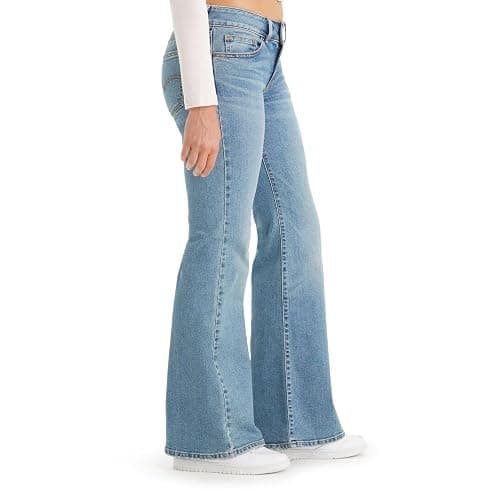 Levi's Womens Superlow Flare Jeans thumbnail 2