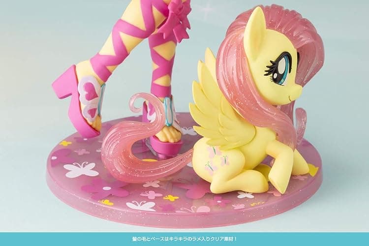 Kotobukiya My Little Pony: Fluttershy (Limited Color Variant Edition) Bishoujo Statue, Multicolor thumbnail 9