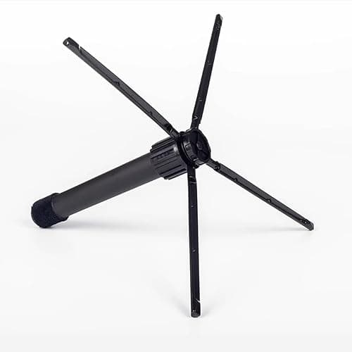 ROCHIX Portable Foldable Flute Stand - Metal Base, 4-Leg Stand for Flute & Piccolo thumbnail 3