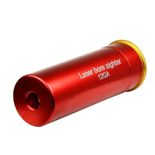 12GA Red Dot Laser Bore Sight in-Chamber Cartridge Laser Bore Sighter with Two Sets Batteries - Image 1