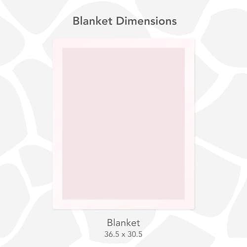 Little Giraffe Posh Mink Baby Blanket - Double-Sided Ultra Soft Plush Fabric, Cozy & Cuddly Comfort Blanket for New Moms, Newborn Girls, Receiving Blanket for Crib & Nursery, 29" x 35", Pink thumbnail 2
