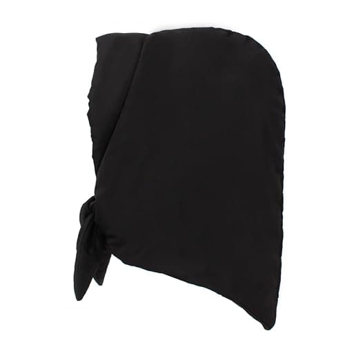 Winter Down Hood Hat Hooded Scarf Hat Extra Warm Tie Under Chin for Women Girls thumbnail 5