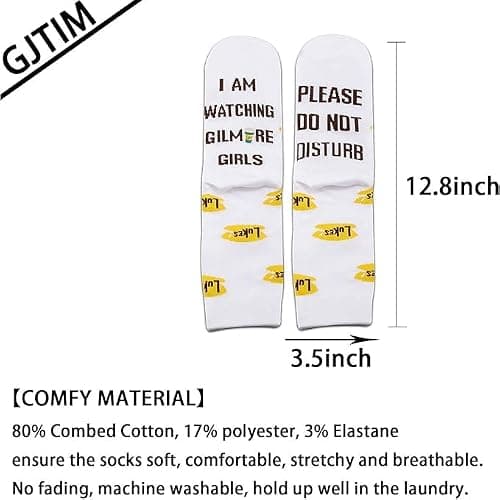 TV Show Inspired Gift Novelty TV Show Socks Birthday Gift Christmas Gift thumbnail 2