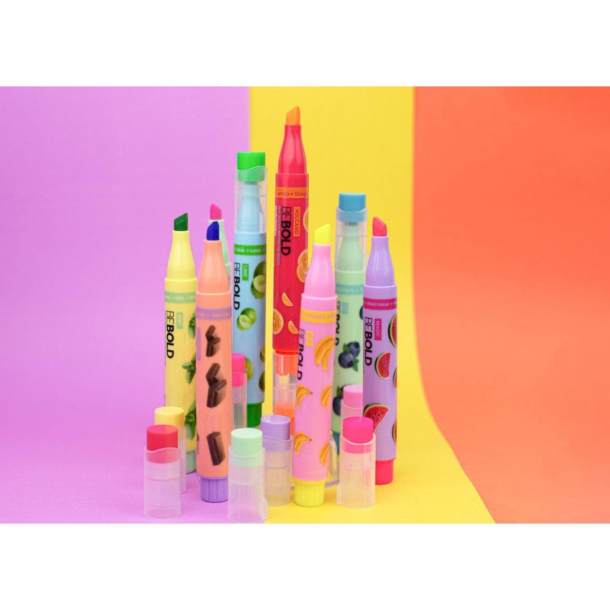 Marca texto BEBOLD fruit Edition Sortido, Caixa com 10unidades thumbnail 12