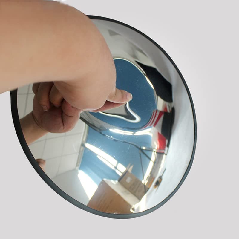 30cm Round Convex Safety Mirror: Premium Quality Traffic Blind Spot Mirror for Driveways, Shops & Junctions with Clear View - Ideal for Warehouses, Garages & Hospitals thumbnail 6