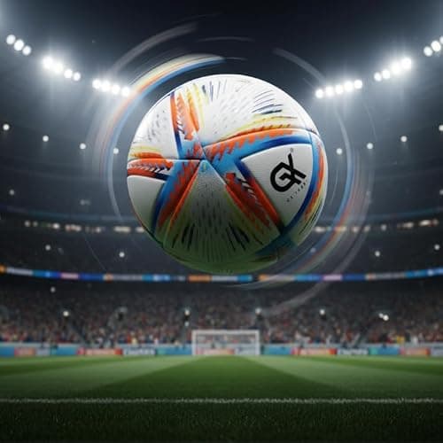 GX TOUR+ Thermo Bonded Polyurethane Soccer Ball Size 5 – Professional Grade PU Material, USA Quality Outdoor Sports, Premium Size 5 Soccer Ball for Training & Competitive Matches thumbnail 7