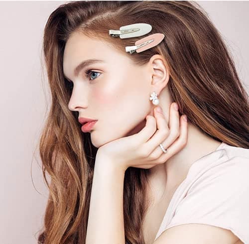 Gingbiss 20 Pcs No Bend Hair Clips, No Crease Hair Clips Curl Pin Clips with Storage Box for Hairstyle Bangs Waves Makeup Application thumbnail 7