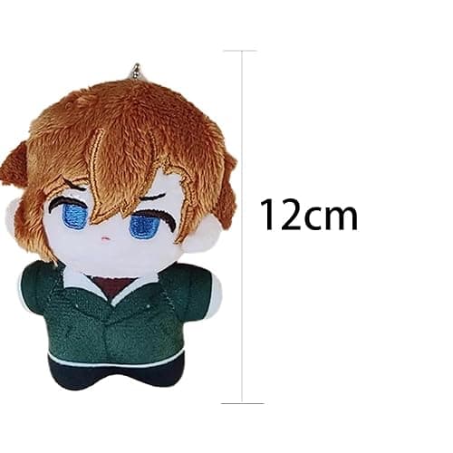 QAHEART BSD Nakahara Chuuya Soft Figure Anime Pillow Schoolbag Wallet Pendant Charm Mini Hug Pillow Decoration thumbnail 3