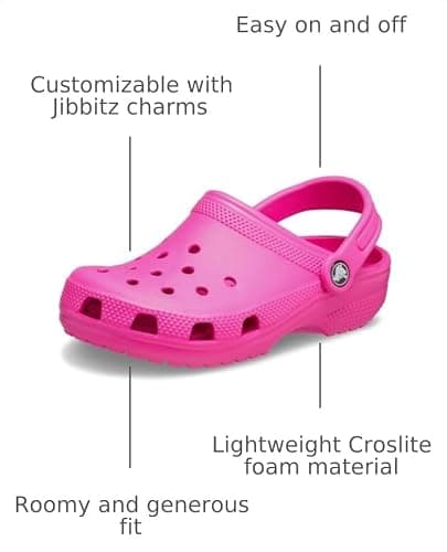 Crocs Kid's Classic Clog (Little Kid/Big Kid/Toddler) thumbnail 3