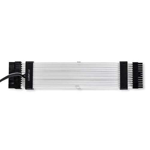 Lian Li Strimer Plus V2 24 Pin (PW24-PV2) - Addressable RGB Power Extension Cable (Strimer L-Connect 3.0 Controller Included) - for Motherboard Connector, PW24-PV2 Black thumbnail 4