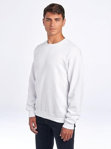 Jerzees Men’s NuBlend Fleece Hoodies & Sweatshirts, Cotton Blend, Sizes S-3X thumbnail 2