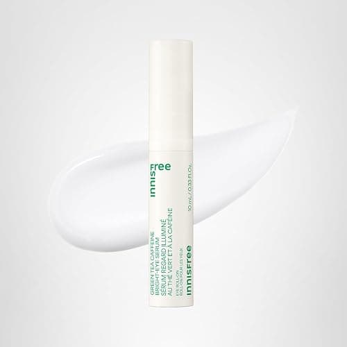 Innisfree Green Tea Caffeine Depuffing Eye Serum with Niacinamide, Cooling Korean Eye Roll-On for Hydration and Brightening thumbnail 9