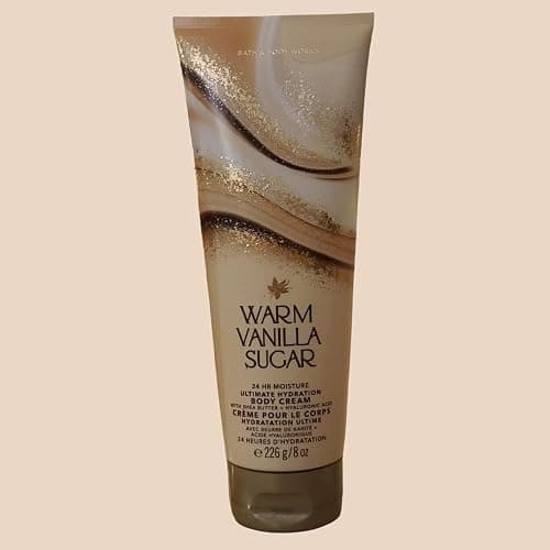 Bath & Body Works Bath and Body Works Warm vanilla Sugar ultra shea Body Cream 8 Oz, 8 ounces (I0095235) thumbnail 2