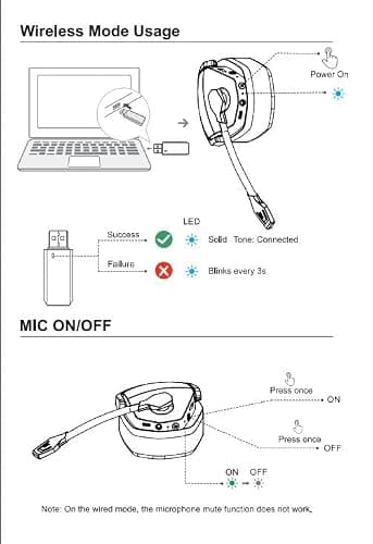 NUBWO Wireless Gaming Headset with Mic for Ps5 Ps4 PC, Zero Interference, 100-Hour Battery All-Day Play, 23ms Sync​ for Fortnite & Call of Duty/FPS Gamers, Triple Mode All Devices Compatible - Purple thumbnail 10