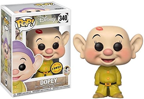 Disney: Snow White and the Seven Dwarfs - Dopey Limited Edition Chase Funko Pop! Vinyl Figure (Includes Compatible Pop Box Protector Case) thumbnail 5