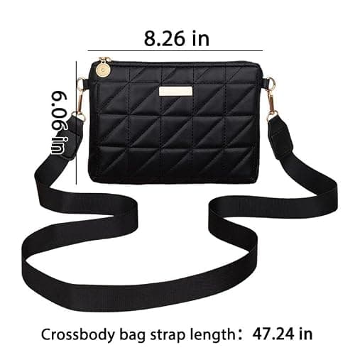Classic Cell Phone Crossbody Bag for Women Faux-Leather Purses for Wallet Credit Card Coin Change Holder Bags Purse thumbnail 7
