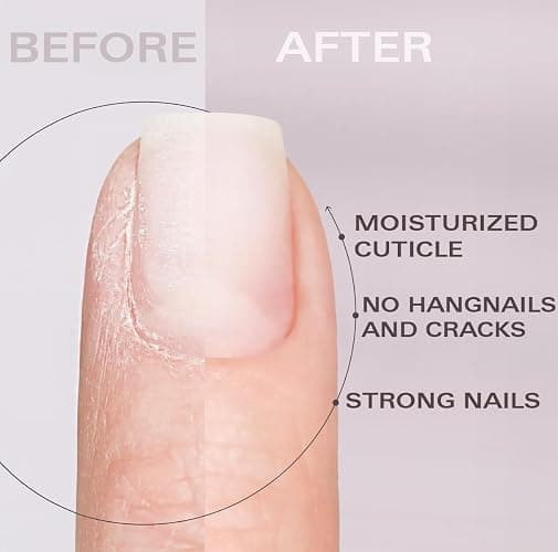 Beauty Power Nail Oil Cuticle Pen - Lavender - Nail Strengthener & Growth Serum with Vitamin A, D, E, B5, Grapeseed & Natural Oils - Repair for Brittle, Peeling, Thin Nails - Twist Brush Pen thumbnail 3