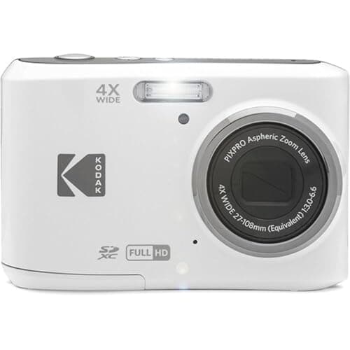 Kodak PIXPRO FZ45 Digital Camera | White | with 32GB Memory Card + Camera Pouch + Memory Case + SD Reader + Screen Protector + Cleaning Kit + Cloth thumbnail 3