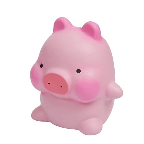Anboor Squishies Jumbo Pig Kawaii Soft Slow Rising Scented Big Animal Squishies Stress Relief Kid Toys Pink Valentines Day thumbnail 4