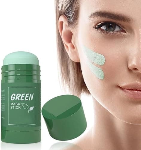 Green Mask Stick for Face, Blackhead Remover with Green Tea Extract, Deep Pore Cleansing, Moisturizing, Skin Brightening for All Skin Types of Men and Women (Pack of 1) - Pack of 1 thumbnail 3