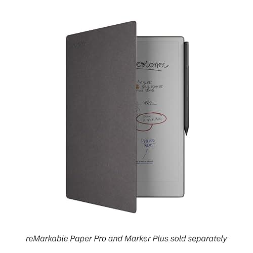 reMarkable Paper Pro - Mosaic Weave Book Folio for Your 11.8'' Paper Tablet - Basalt-M thumbnail 2
