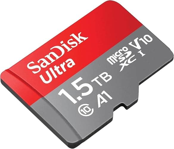 SanDisk 1.5TB Ultra microSDXC UHS-I Memory Card with Adapter - Up to 150MB/s, C10, U1, Full HD, A1, MicroSD Card - SDSQUAC-1T50-GN6MA [New Version] thumbnail 4