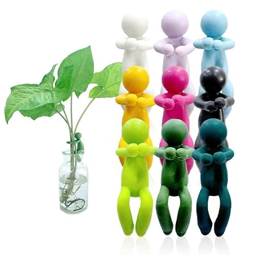 Famiphotogifts Plant Propagation Buddy – Plant Cutting Holders for Sprouts, Stems & Shoots, Cute & Sturdy Plant Supports for Indoor Gardens & Propagation Stations, for Plant Lovers (Multicolor) - Image 1