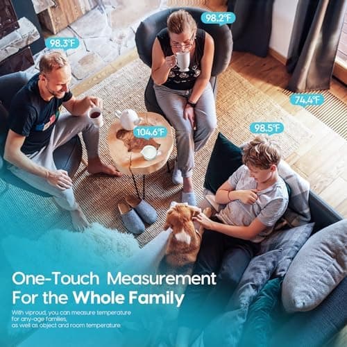Thermometer for Adults and Kids, Fast Accurate Baby Thermometer, Fever Alarm & Mute Mode, Baby Essentials - Lifetime Support thumbnail 6