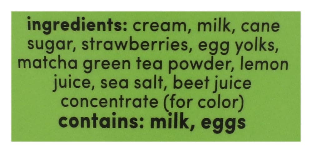 Van Leeuwen Strawberry Matcha Latte Ice Cream, 14 FZ thumbnail 3