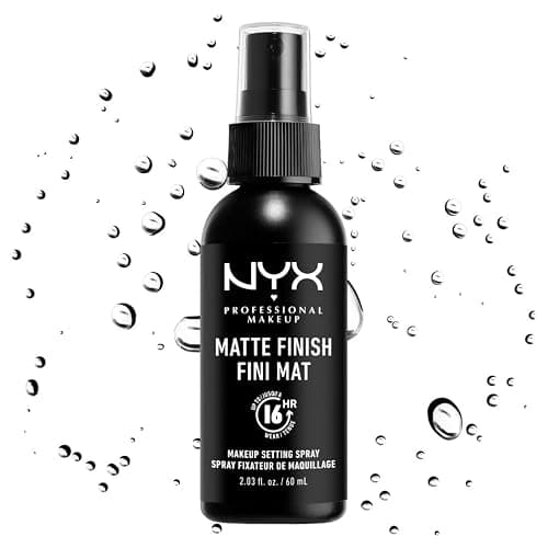 NYX Professional Makeup Setting Spray, Formula fissante leggera a lunga tenuta, Finish matte, 60 ml - Image 1