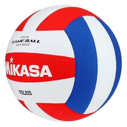 Mikasa Competitive Class Volleyball (Red/White/Blue) thumbnail 2