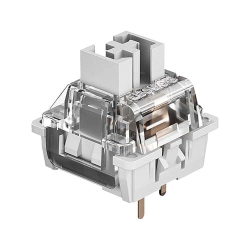 EPOMAKER LEOBOG Graywood V3 Switch Set, Linear Cearmy Switch, 40gf, 3 Pins Pre-lubed, 100 Pieces for Customizing Mechanical Keyboards - Image 1