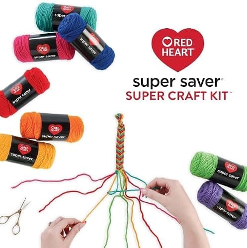 Red Heart Super Saver Super Yarn Craft Kit for Crochet & Knitting & Amigurumi Projects thumbnail 5