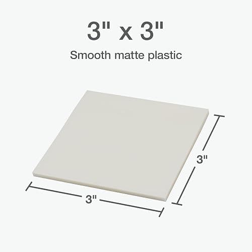Redi-Tag Translucent Sticky Notes, Transparent Self-Stick Notes, 3" x 3", 4 Pads, 50 Notes Per Pad, 200 Sheets (1006596) thumbnail 2