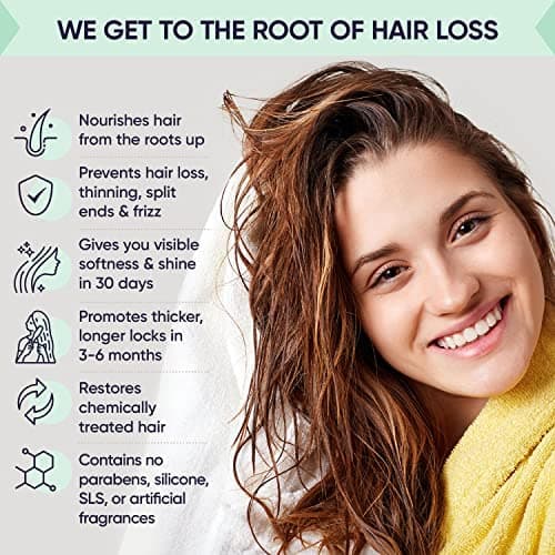 Moerie Mineral Hair Growth & Repair Mask – Restorative Treatment Hair Mask – Hair Treatment For Longer, Thicker, Fuller Hair - Vegan Hair Products – Paraben Free Hair Products – 3.4 oz (96.4g) thumbnail 2