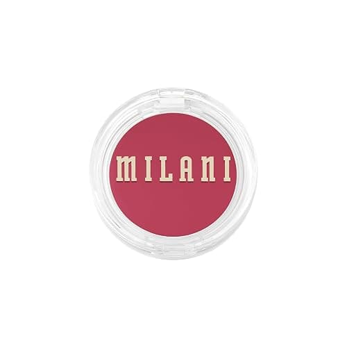 Milani Blush Makeup – Cheek Kiss Cream Blush for Cheeks, Buildable Cream-to-Gel Blusher & Lip Tint, Dewy Natural Color, Hydrating - Blushing Berry thumbnail 9