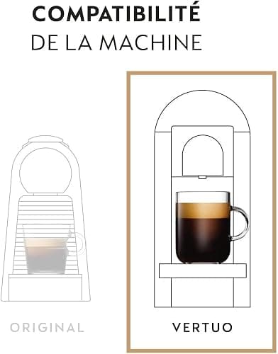 Nespresso Vertuo - Bundle Barista Creations 50 Capsules - 10x Sweet Vanilla, 10x Golden Caramel, 10x Roasted Hazelnut, 10x Bianco Doppio, 10x Bianco Forte thumbnail 3