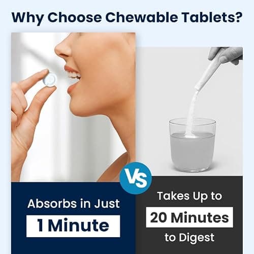 Venture Pal Chewable Electrolyte Tablets, 80 Count Fast-Dissolve Sugar-Free Stick Salt Tablets - Variety Pack for Rapid Hydration, Outdoor Running, Hiking, Sports | Keto & Vegan Friendly | 4 Pack thumbnail 5