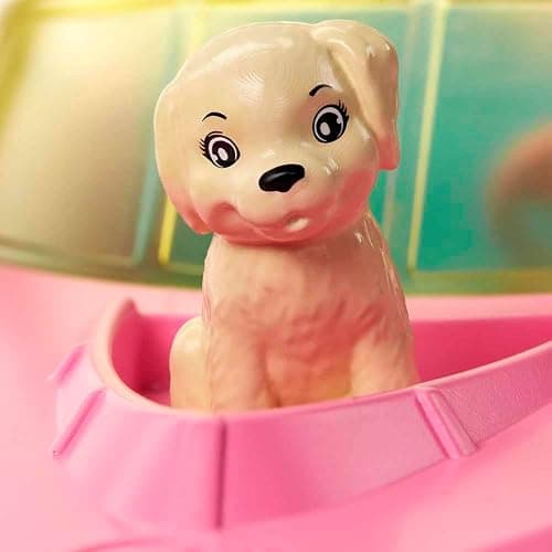 Barbie Doll and Boat Playset with Pet Puppy, Life Vest and Accessories, Fits 3 Dolls & Floats in Water, Gift for 3 to 7 Year Olds thumbnail 4