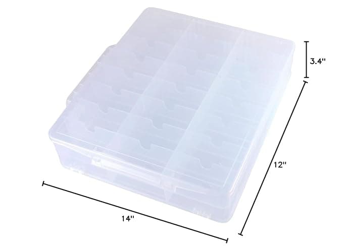 Kissbuty Universal Nail Polish Holder Organizer for 48 Bottles Adjustable Dividers Space Saver thumbnail 2