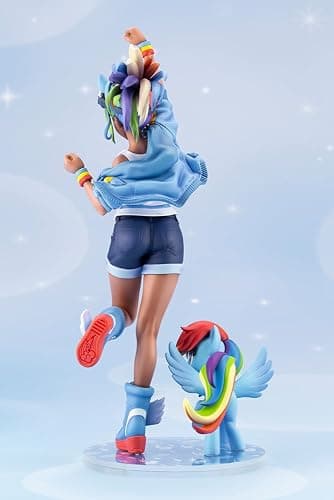 Kotobukiya My Little Pony Bishoujo Rainbow Dash 1/7 Scale PVC Painted Complete Figure thumbnail 9