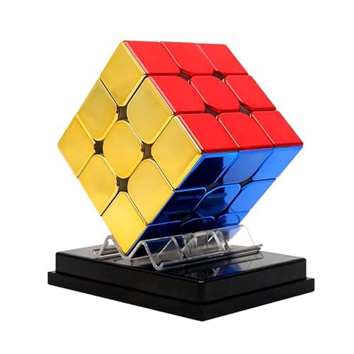 HELLOCUBE Cyclone Boys 3x3 Speed Cube Magnetic Reflective Mirror,Stickerless Magic Cube - Image 1