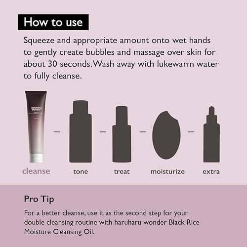 HARUHARU WONDER Black Rice Moisture 5.5 Soft Cleansing Gel (100 ml) thumbnail 7