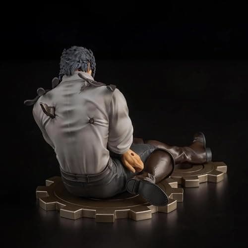MABAIUDE JJBA Jonathan Joestar Figure Brando Statue, Battle Damage Ver. Anime Figure JJBA Statue Two Heads Changeable, Desktop Decoration Collectible Gifts thumbnail 6
