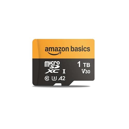 Amazon Basics 1TB microSDXC Card with Adapter, Read Speed Up to 200MB/s, 1-Pack - Image 1